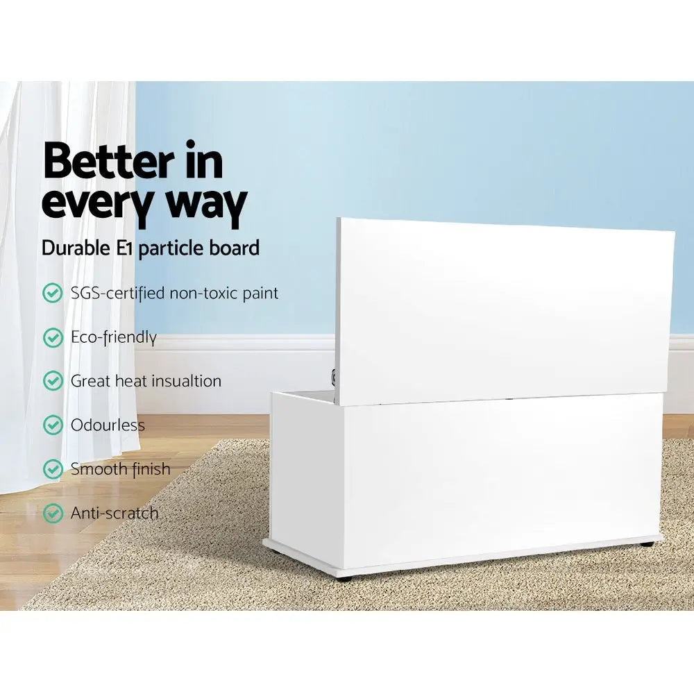 Keezi Kids Toy Box Chest Children Container Storage Clothes Organiser - Baby & Kids > Kid’s Furniture