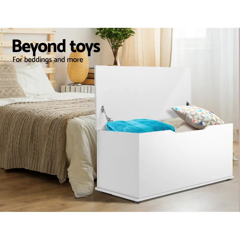 Keezi Kids Toy Box Chest Children Container Storage Clothes Organiser - Baby & Kids > Kid’s Furniture