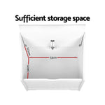 Keezi Kids Toy Box Chest Children Storage Clothes Toys Organiser Square - Baby & Kids > Kid’s Furniture