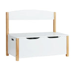 Keezi Kids Toy Box Chest Storage Blanket Children Organiser Seating Bench - Baby & Kids > Kid’s Furniture