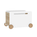Keezi Kids Toy Box Container Children Chest Storage Clothes Organiser Wheels - Home & Garden > Storage