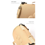 Khaki Stylish EVA Pet Carrier Bag - Lightweight Portable & Breathable Travel Crate for Small Dogs & Cats - Pet Care >