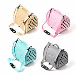 Khaki Stylish EVA Pet Carrier Bag - Lightweight Portable & Breathable Travel Crate for Small Dogs & Cats - Pet Care >