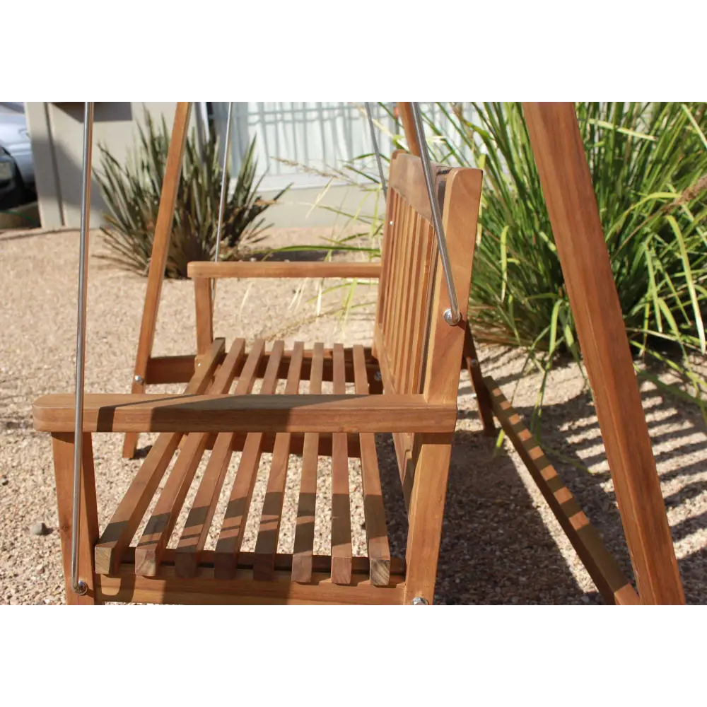 Kid Outdoor Hardwood Garden Swing - Baby & Kids > Kid’s Furniture