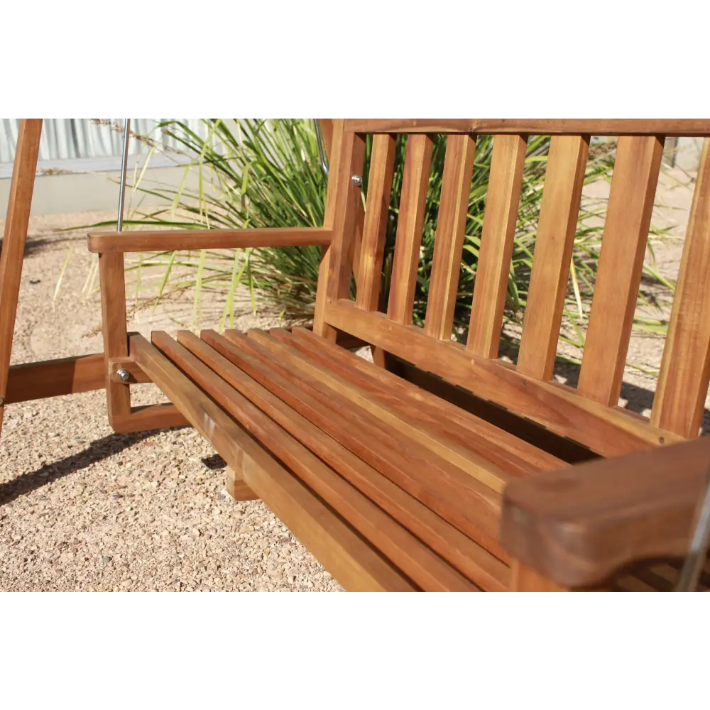 Kid Outdoor Hardwood Garden Swing - Baby & Kids > Kid’s Furniture