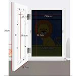 Kids Art Wood Frame Children Art Projects Display Hold 150 Pictures - Home & Garden > Decor