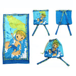 Kids Beach Towel N Bag Wild Ride - Home & Garden > Bathroom Accessories