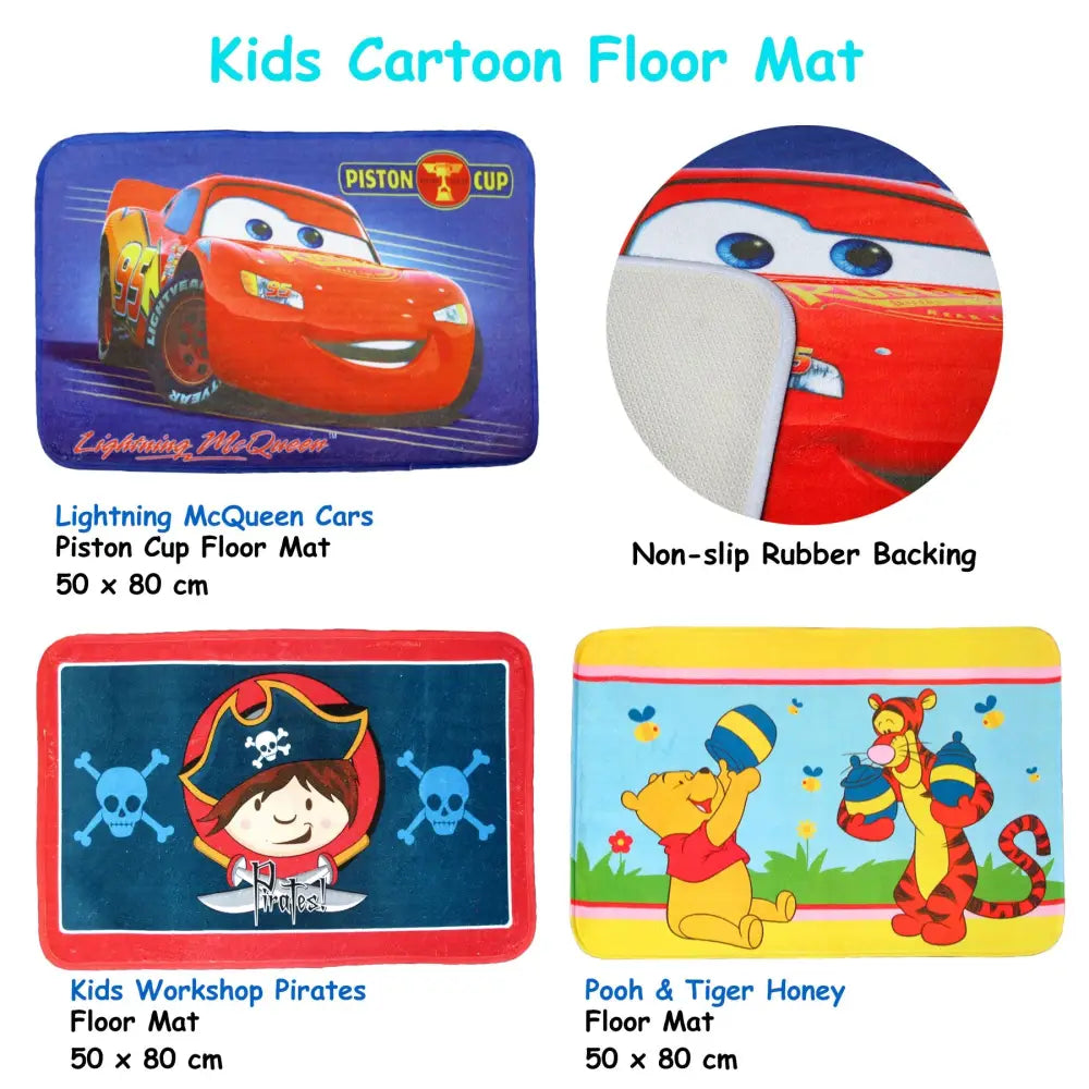 Kids Floor Mat Kids Workshop Pirate - Home & Garden > Rugs