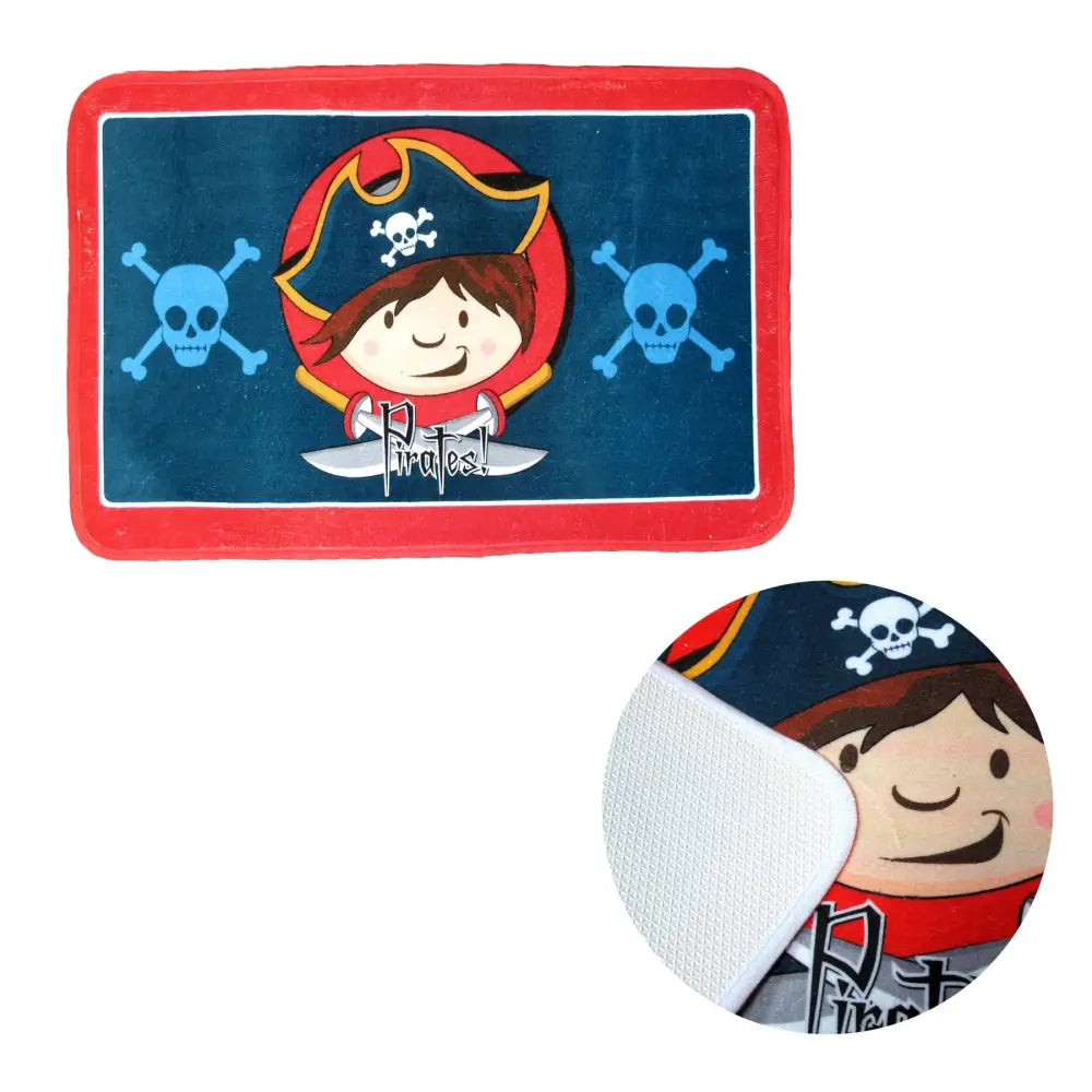 Kids Floor Mat Kids Workshop Pirate - Home & Garden > Rugs