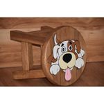 Kids furniture Wooden Stool Puppy Dog Chair Toddlers Step Sitting - Baby & Kids > Kid’s Furniture