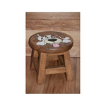 Kids furniture Wooden Stool Puppy Dog Chair Toddlers Step Sitting - Baby & Kids > Kid’s Furniture