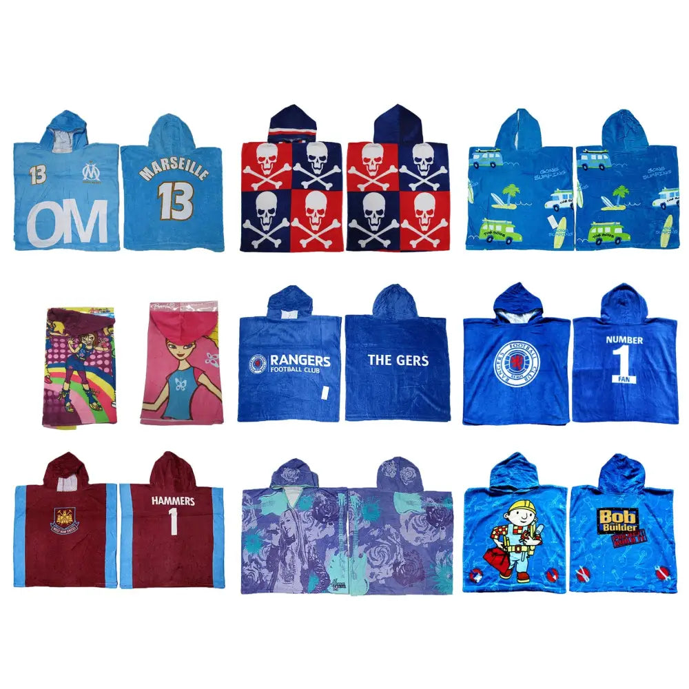 Kids Hooded Towel Marseille 13 - Home & Garden > Bathroom Accessories > Bath Towels & Robes