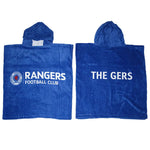 Kids Hooded Towel Rangers Football - Home & Garden > Pool & Accessories > Beach Towels