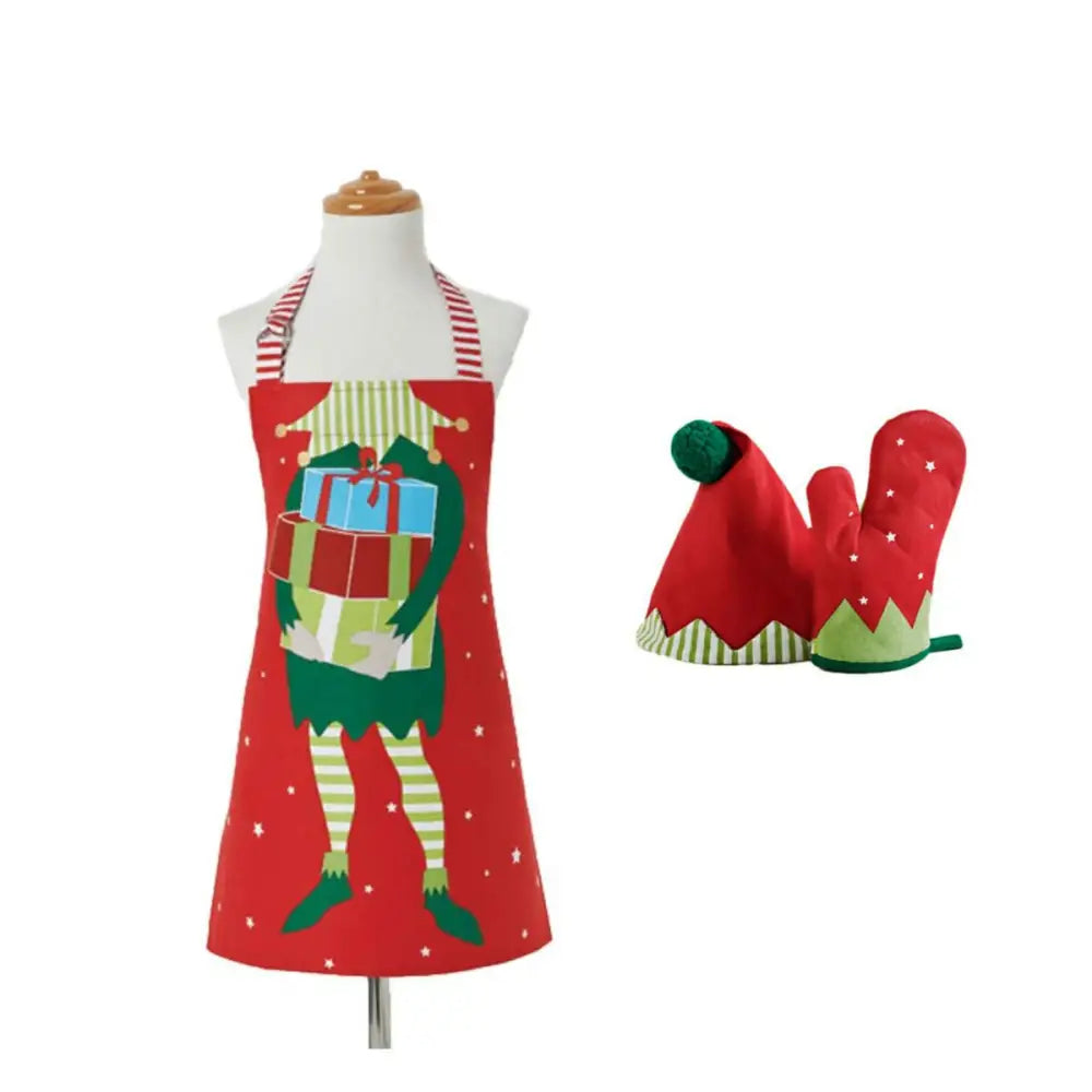 Kids Santa’s Little Helper Kids Chef Set - Home & Garden > Kitchenware