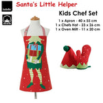 Kids Santa’s Little Helper Kids Chef Set - Home & Garden > Kitchenware