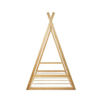 Kids Tent Montessori Toddler Floor Bed Wooden Bedframe - Furniture > Bedroom