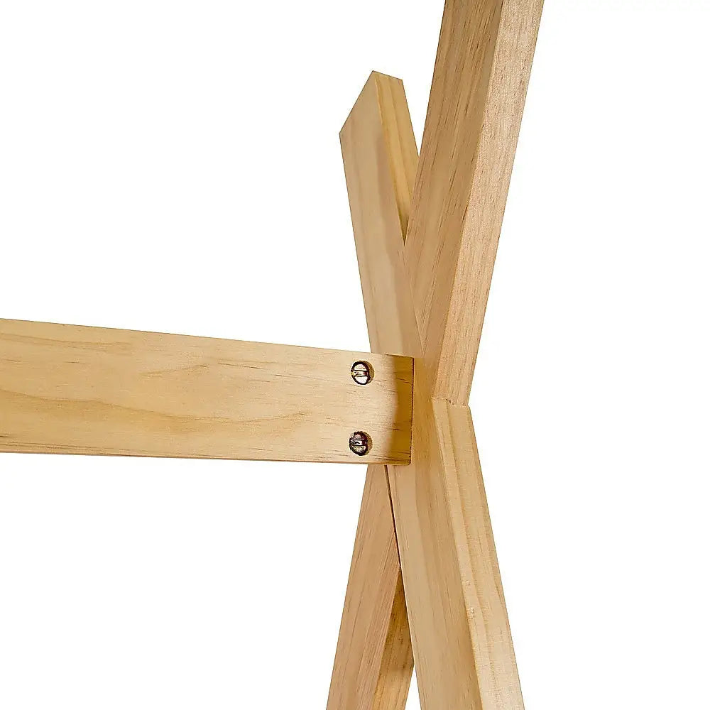 Kids Tent Montessori Toddler Floor Bed Wooden Bedframe - Furniture > Bedroom