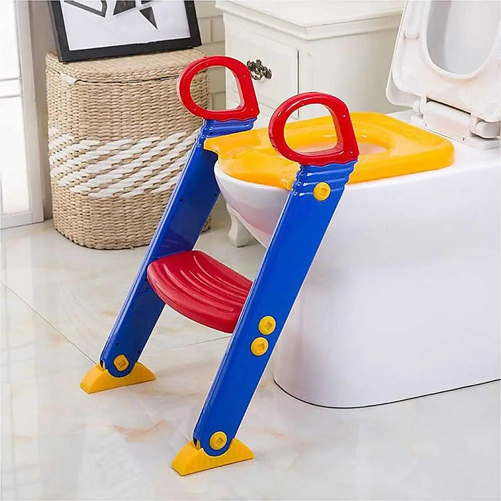 Kids Toilet Ladder Toddler Potty Training Seat - Baby & Kids > Kid’s Furniture > Kid’s Tables Chairs & Seats