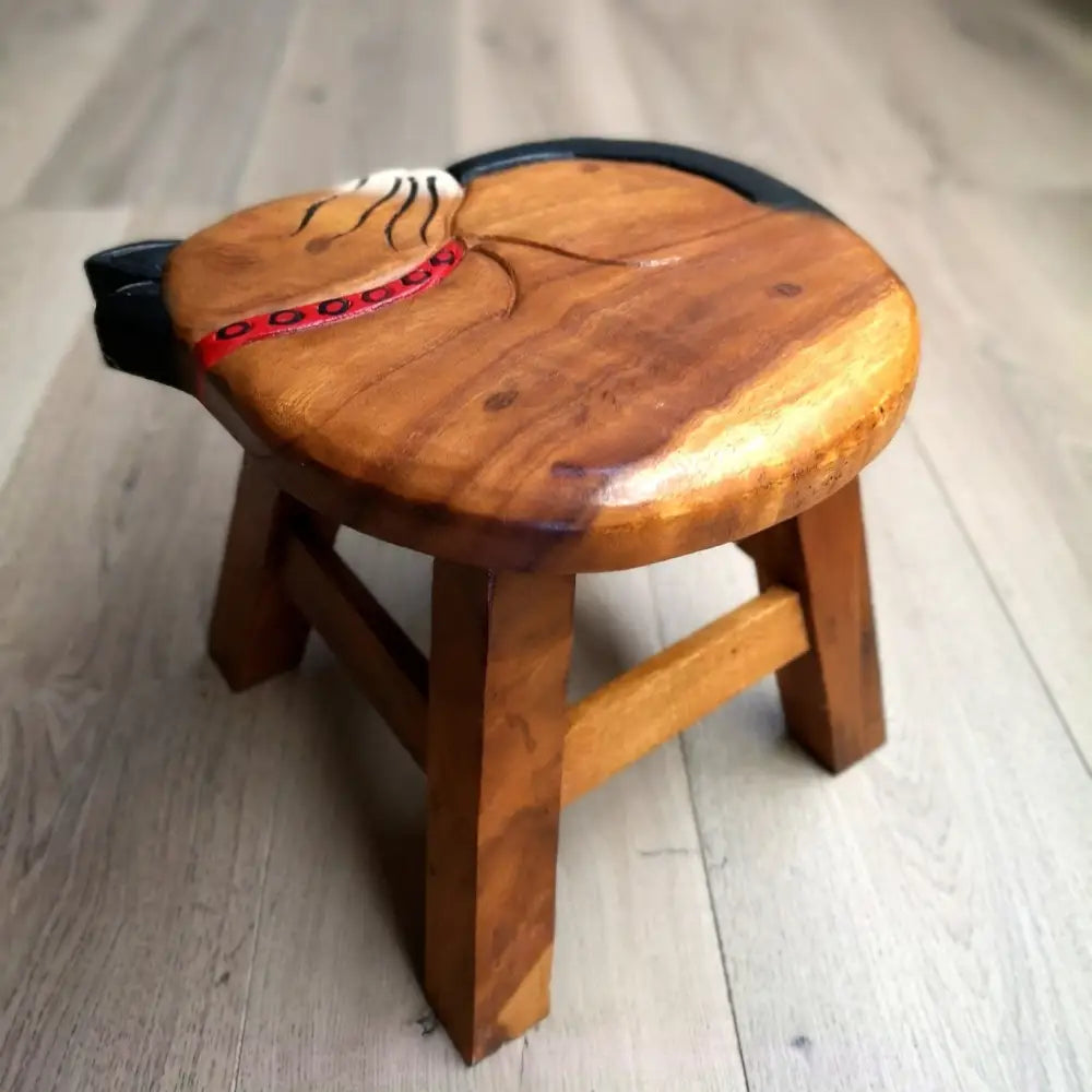 Kids Wooden Stool Cat - Baby & Kids > Kid’s Furniture