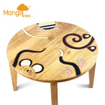 Kids Wooden Table Mix Animal Tails - Baby & Kids > Kid’s Furniture