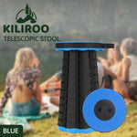 KILIROO Portable Telescopic Folding Stool (Blue) KR-TFS-101-XH - Furniture > Outdoor