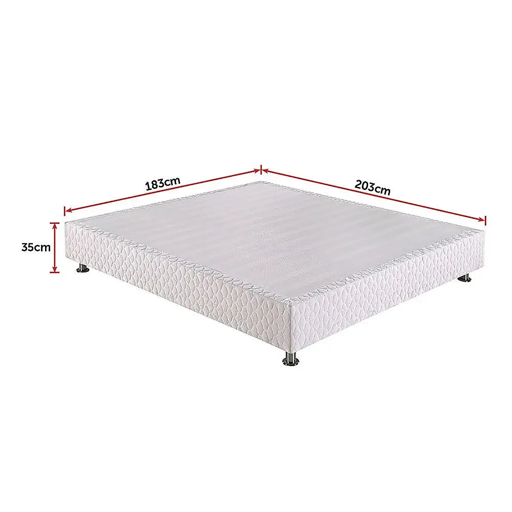 King Bed Ensemble Frame Base - Furniture > Bedroom