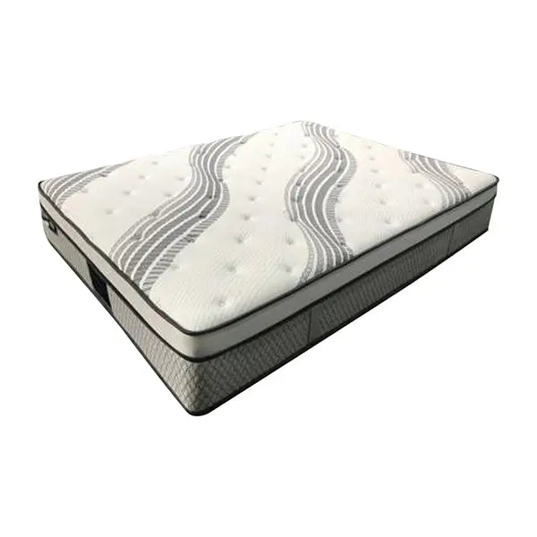 King Mattress in Gel Memory Foam 6 Zone Pocket Coil Soft Firm Bed 30cm Thick - Furniture > Mattresses