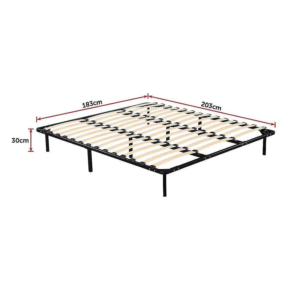 King Metal Bed Frame - Bedroom Furniture - Furniture > Bedroom