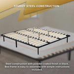 King Metal Bed Frame - Bedroom Furniture - Furniture > Bedroom