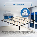 King Metal Bed Frame - Bedroom Furniture - Furniture > Bedroom