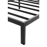 King Metal Bed Frame Full Steel Heavy Duty - Furniture > Bedroom > Beds & Bed Frames