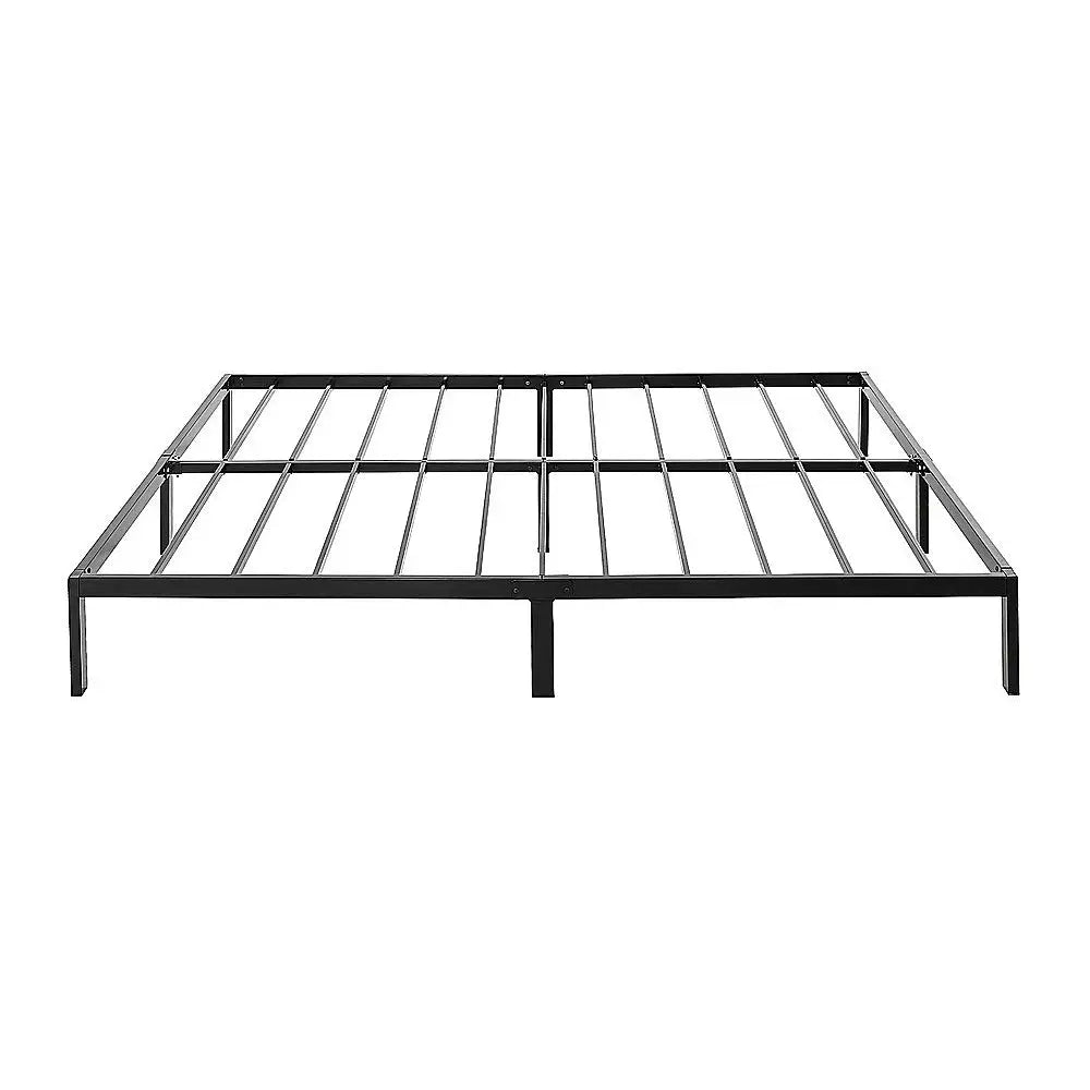 King Metal Bed Frame Full Steel Heavy Duty - Furniture > Bedroom > Beds & Bed Frames