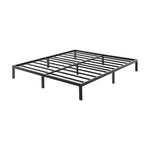 King Metal Bed Frame Full Steel Heavy Duty - Furniture > Bedroom > Beds & Bed Frames