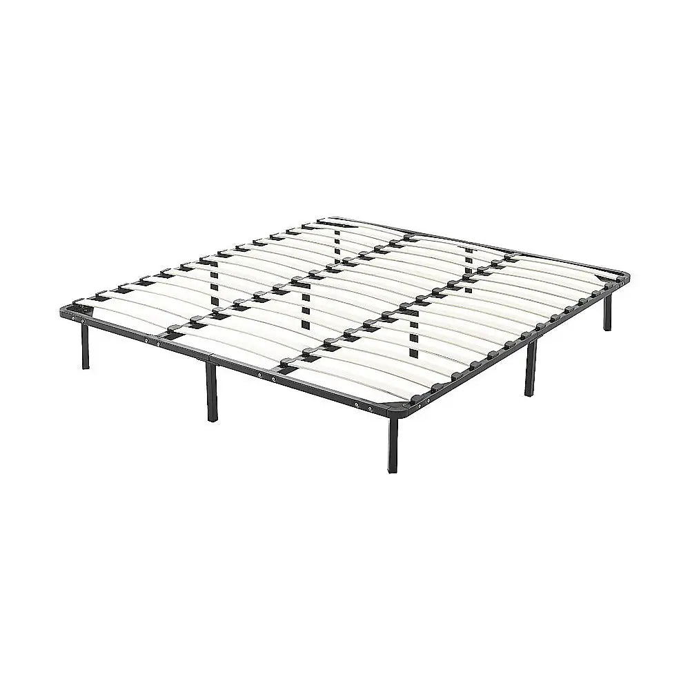 King Metal Bed Frame - Furniture > Bedroom > Beds & Bed Frames
