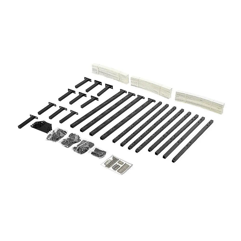 King Metal Bed Frame - Furniture > Bedroom > Beds & Bed Frames