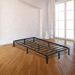 King Single Metal Bed Frame Full Steel Heavy Duty - Furniture > Bedroom > Beds & Bed Frames