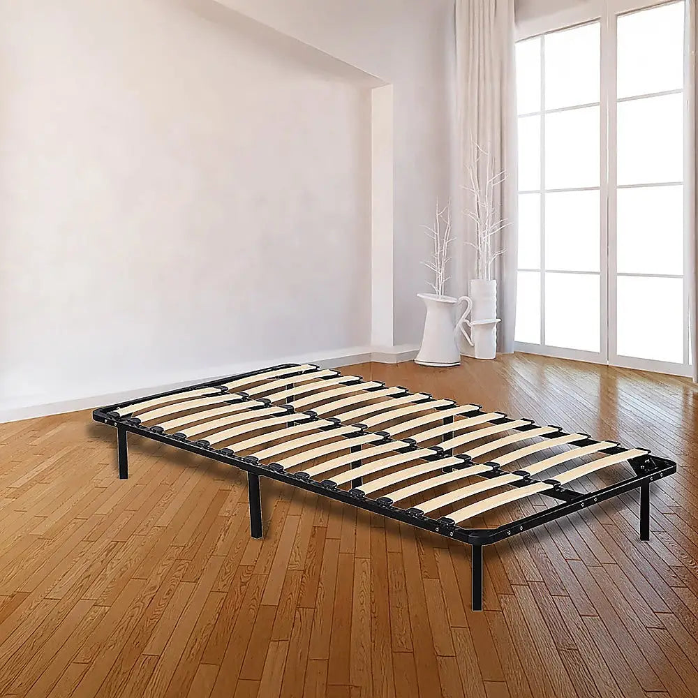 King Single Metal Bed Frame - Furniture > Bedroom > Beds & Bed Frames