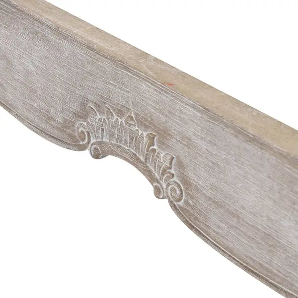 King Size Bed Frame Linen Fabric Beige Oak Wood White Washed Finish Slat Base Mattress Support - Furniture > Mattresses