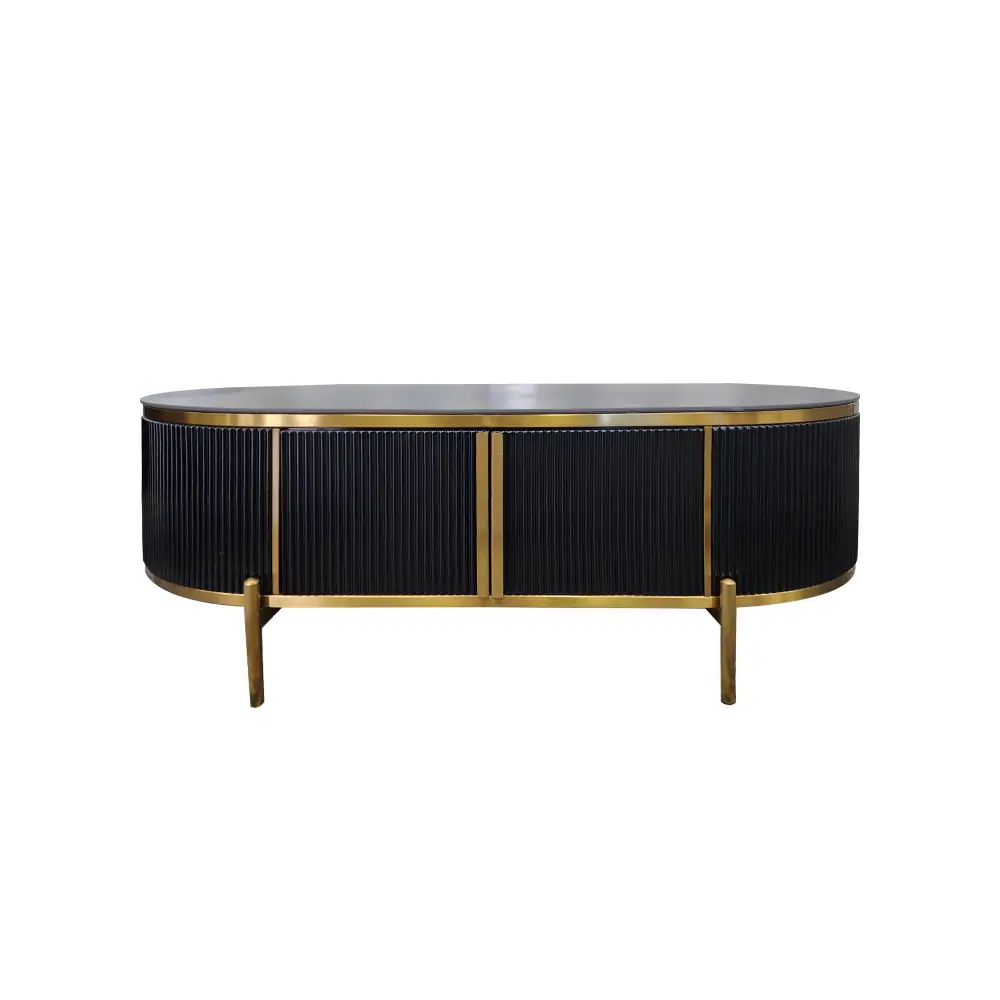 Kingsley Coffee Table - Black - Furniture > Living Room > Coffee Tables