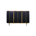 Kingsley Sideboard / Buffet Table - Black - Furniture > Dining > Buffets & Sideboards