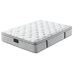KINGSTON Mattress Double Medium Firm Box Pocket Spring Memory Foam Euro Top 34CM - Furniture > Mattresses