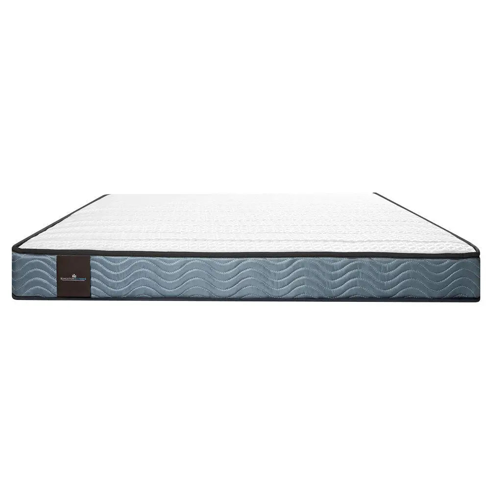 Kingston Slumber Mattress DOUBLE Bed Size Bonnell Spring Bedding Firm Foam Top 16CM - Furniture > Mattresses