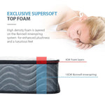 Kingston Slumber Mattress KING SINGLE Bed Size Bonnell Spring Bedding Firm Foam Top 16CM - Furniture > Mattresses