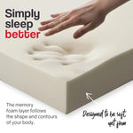 Kingston Slumber Mattress KING Size Bed Euro Top Pocket Spring Bedding Firm Foam 34CM - Furniture > Mattresses