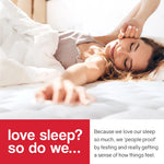 Kingston Slumber Mattress KING Size Bed Euro Top Pocket Spring Bedding Firm Foam 34CM - Furniture > Mattresses