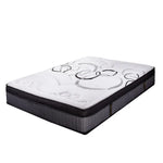 Kingston Slumber Mattress KING Size Bed Euro Top Pocket Spring Firm Bedding Foam 34CM - Furniture > Mattresses