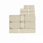 Kingtex 550gsm Cotton 7 Pce Bath Sheet Set Linen - Home & Garden > Bathroom Accessories