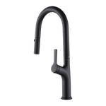Kitchen Laundry Bathroom Basin Sink Pull Out Mixer Tap Faucet in Black - Furniture > Bathroom > Tap & Sink Accessories