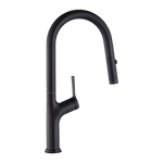 Kitchen Laundry Bathroom Basin Sink Pull Out Mixer Tap Faucet in Black - Furniture > Bathroom > Tap & Sink Accessories