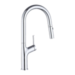 Kitchen Laundry Bathroom Basin Sink Pull Out Mixer Tap Faucet in Chrome - Furniture > Bathroom > Tap & Sink Accessories